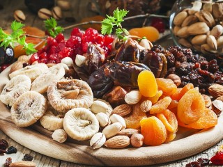 Puzzle «Dried fruits»