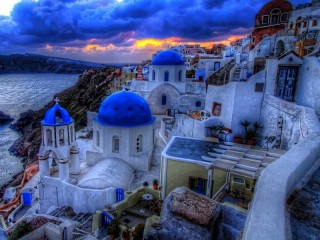 Slagalica «Twilight of Santorini»