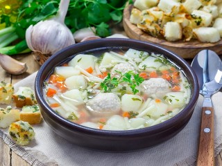 Rompicapo «Soup with meatballs»