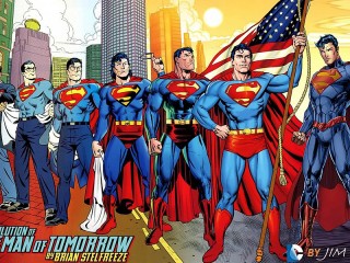 Jigsaw Puzzle «Supermen»