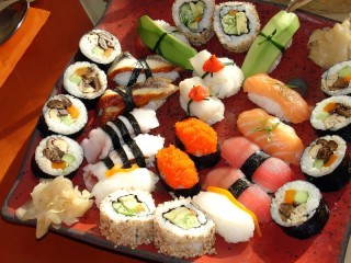Quebra-cabeça «Sushi rolls»