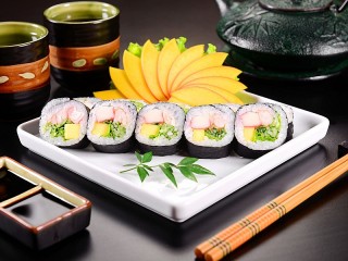 Jigsaw Puzzle «Sushi in a row»