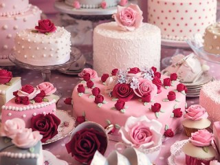 Пазл «Свадебные торты»