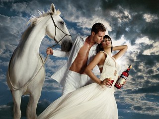 Пазл «Свадебный вояж»
