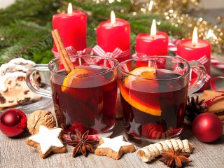 Quebra-cabeça «Candles for the holiday»