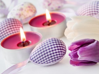 Puzzle «Candles for Easter»