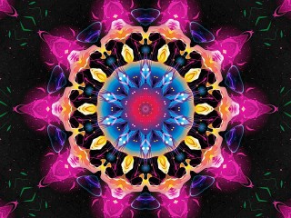 Jigsaw Puzzle «Sparkling fractal»