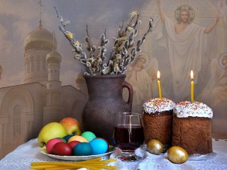 Quebra-cabeça «Christmassy Easter»