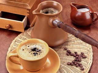 Пазл «Svezhesvareniy kofe»
