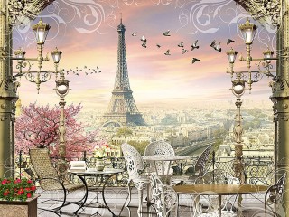 Пазл «Свидание с Парижем»