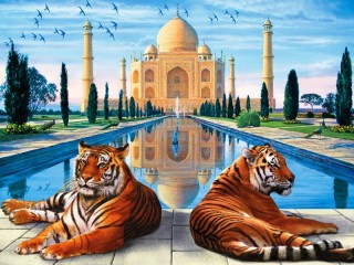 Jigsaw Puzzle «Taj Mahal»