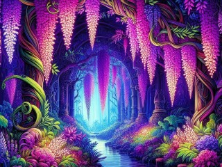 パズル «Mysterious forest»
