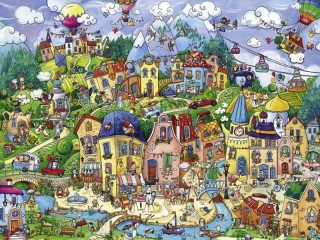 Jigsaw Puzzle «That's how we live»