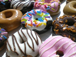 Rompecabezas «So many different donuts»
