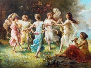 Jigsaw Puzzle «Dance of nymphs»