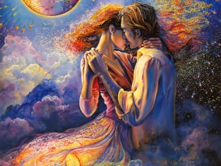 Jigsaw Puzzle «Dance of lovers»