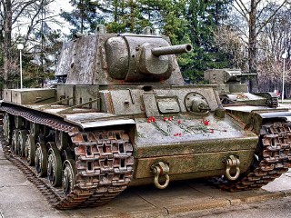 Jigsaw Puzzle «Tank KV»