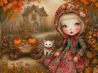 Слагалица «Pumpkin Cart»