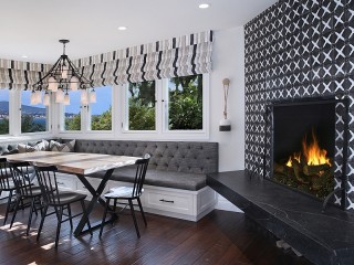 Slagalica «Terrace with fireplace»