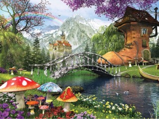 Jigsaw Puzzle «The Old Shoe House»