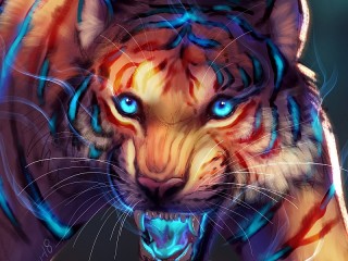 Пазл «Тигриная ярость»
