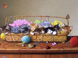 Jigsaw Puzzle «Nap time»