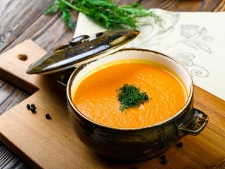 Пазл «Pumpkin puree soup»