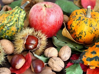 Rätsel «Pumpkins and apple»