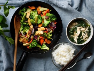Zagadka «Tofu with rice»