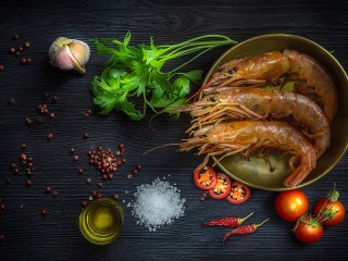 Пазл «Three shrimp»