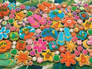 Пазл «Tropical Cookies»