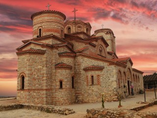 Quebra-cabeça «Church in Ohrid»