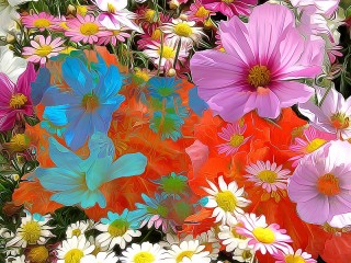 Jigsaw Puzzle «Flowers»