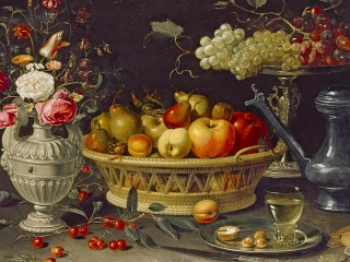 Jigsaw Puzzle «Flowers and fruits»