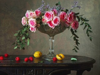 Пазл «Цветы и ягоды»