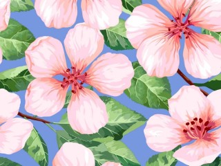Jigsaw Puzzle «Cherry blossoms»