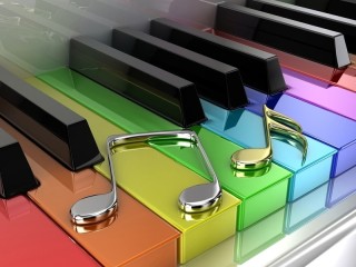 Jigsaw Puzzle «Color music»