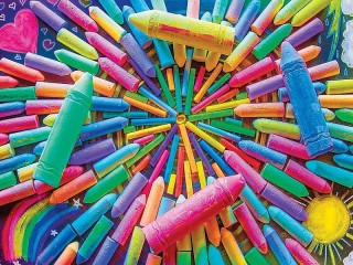 Jigsaw Puzzle «Crayons»