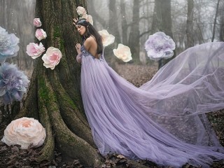 Bulmaca «Flower fairy»
