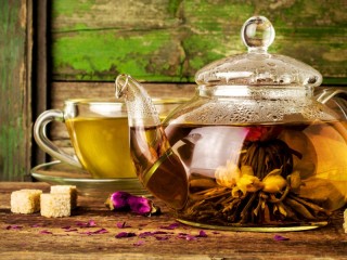 Пазл «Цветочный чай»