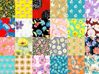 Rompecabezas «Flower collage»