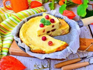 Пазл «Cottage cheese casserole»