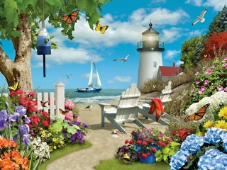 Jigsaw Puzzle «At lighthouse»