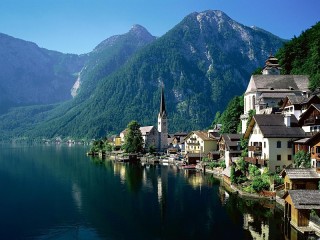 Пазл «У озера. Австрия»