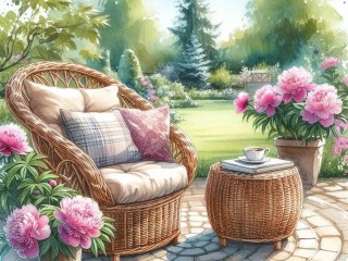 Jigsaw Puzzle «Relaxation corner»