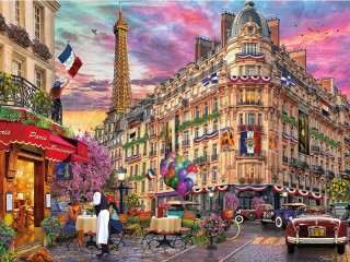 Puzzle «Street Cafe»