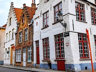 Quebra-cabeça «Street in Bruges»