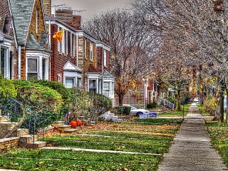 パズル «Street in chicago»