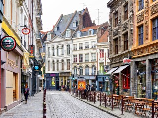 Quebra-cabeça «Street in Lille»