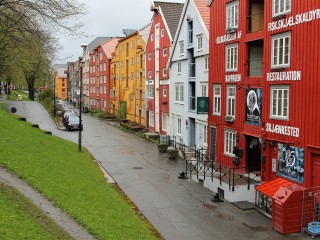Zagadka «Street in Trondheim»